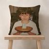 Actor FFinn COOL Wolfhard   Cushion Cover Car Throw Pillow Case For Sofa Car Christmas Gift
