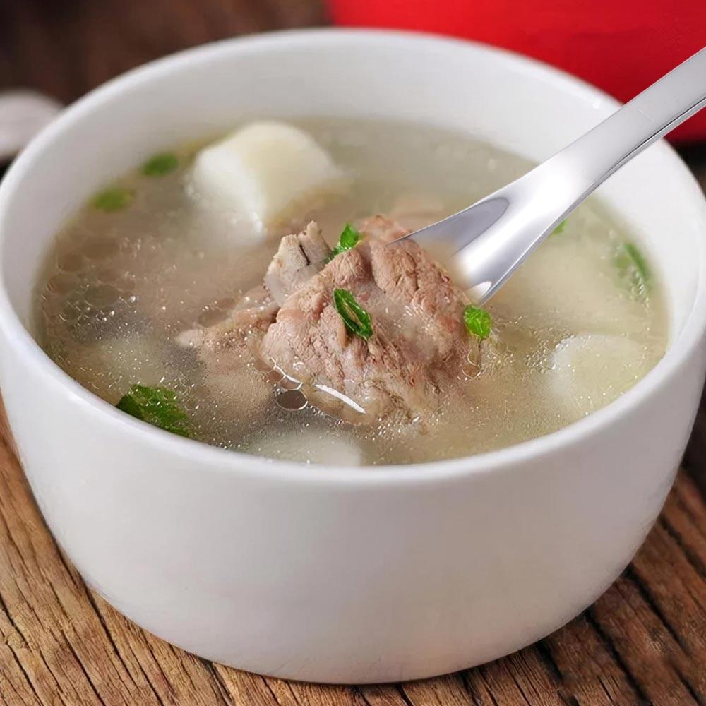 Stainless Steel Soup Spoon Silver Slotted Spoon Household Dessert Spoon Restaurant