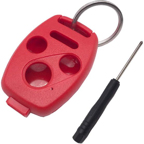 Replacement Key Fob Shell Keyless Entry Remote Car Key Fob Cover Case Fits for Honda 2003-2012 Accord / 2006-2013 Civic EX / 2009-2015 Pilot