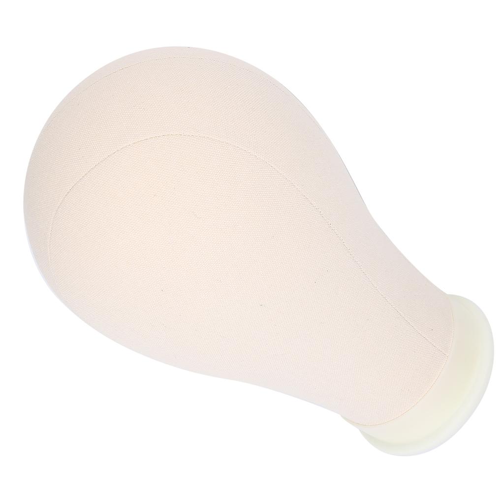 Cork Canvas Block Wig Head Making Wig Display Styling Practice Mannequin Wig Head Model