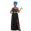 Hades Cosplay Dress For Women With Polyester Fabric For Ethnic Dance Performances