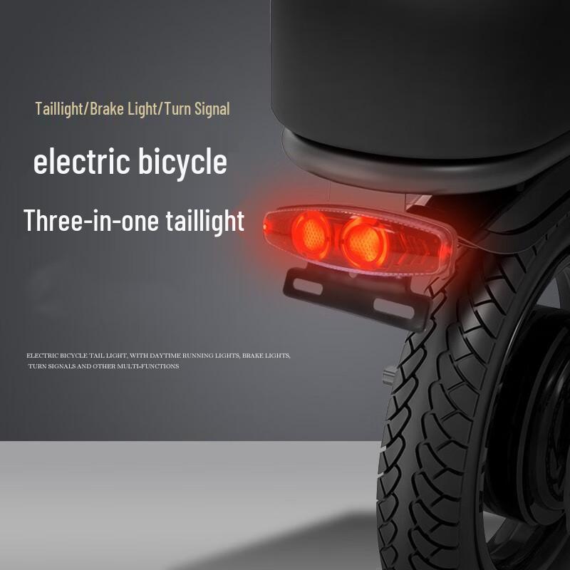 Long Zhan Waterproof Bicycle Taillight with Turn Signals