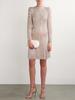High Street Fashion 2026 Early Spring: Embellished Beaded Rhinestone Stretch Dress