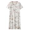 National Style Pajamas Women's Spring, Summer and Autumn New Chinese-style Thin Cotton Home Clothes Loose Outer Wear Long-sleeved Home Clothes