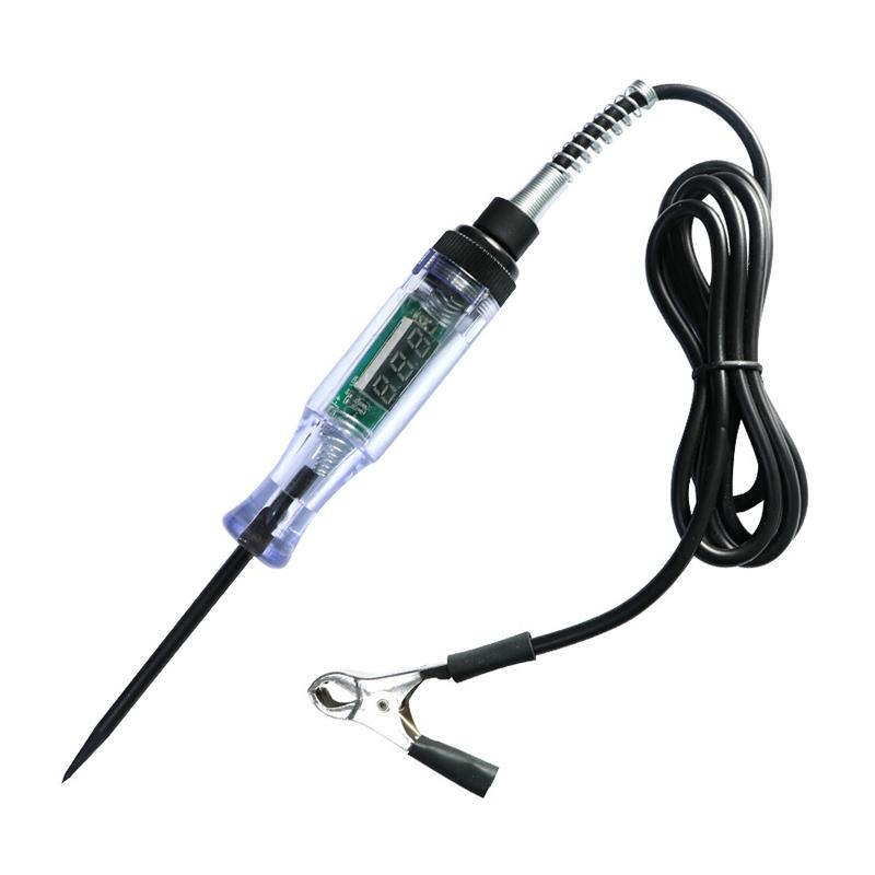 Truck Voltage Circuit Tester Auto Repair 6V/12V/24V Car Circuit Tester Premium Test Light Probe Pen Light Bulb Diagnostic Tool