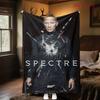 007: Spectre - Espionage Intrigue blanket sofa blanket Camping trip bedroom Outdoor plush blanket Digital printing