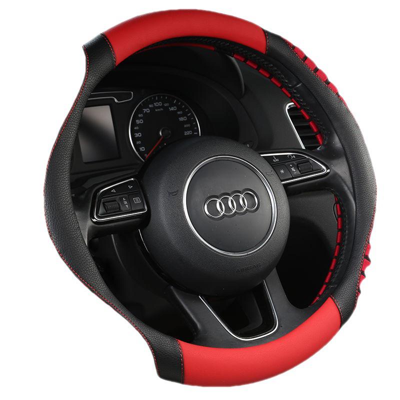 Universal Ice Silk Non-Slip Steering Wheel Cover for All Seasons