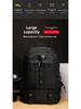 Men's Large Capacity Oxford Cloth Travel Backpack with Shoe Compartment