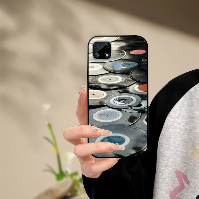 Silicone Phone Case For Realme C25s C25 Cover Painted Soft  For Realme C25 C25S C21 C21Y C25Y Phone Case RealmeC25s C 25 s Funda