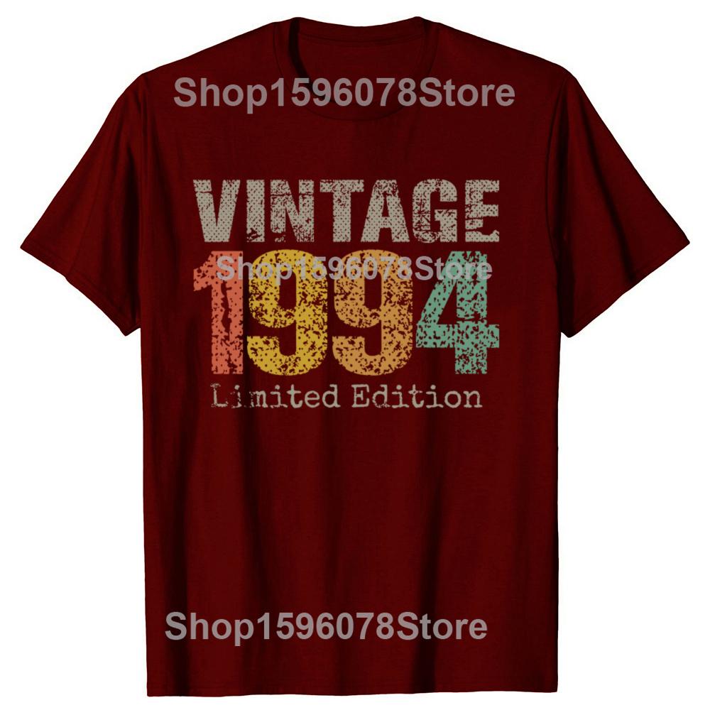 31 Year Old Gifts Vintage 1994 Limited Edition 31th Birthday Mens Awesome T-Shirt Graphic Tee Tops Daddy Husband Presents
