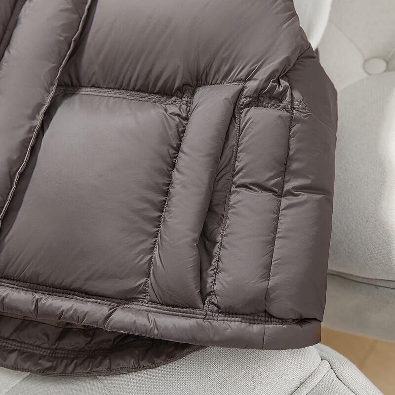 Sibaishe Women's Hooded 90% Down Vest