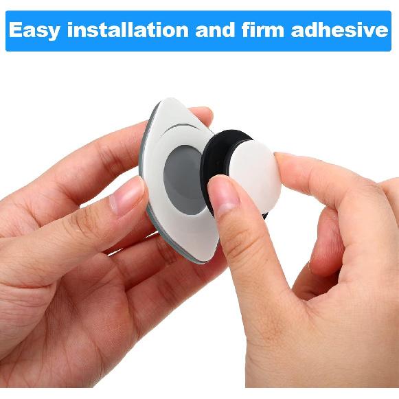 4 Pieces Fan-Shaped Automobile Rear Blind Spot Mirror, 360 Degree Rotating Design, Automobile Side Wide Angle Safety Convex Rearview For Car Truck