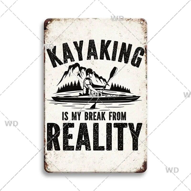 Retro Funny Sentence Tin Sign Decorative Vintage Plaque Metal Sign Decor Metal Plate for Garage Man Cave Bar Pub Home Wall Decor