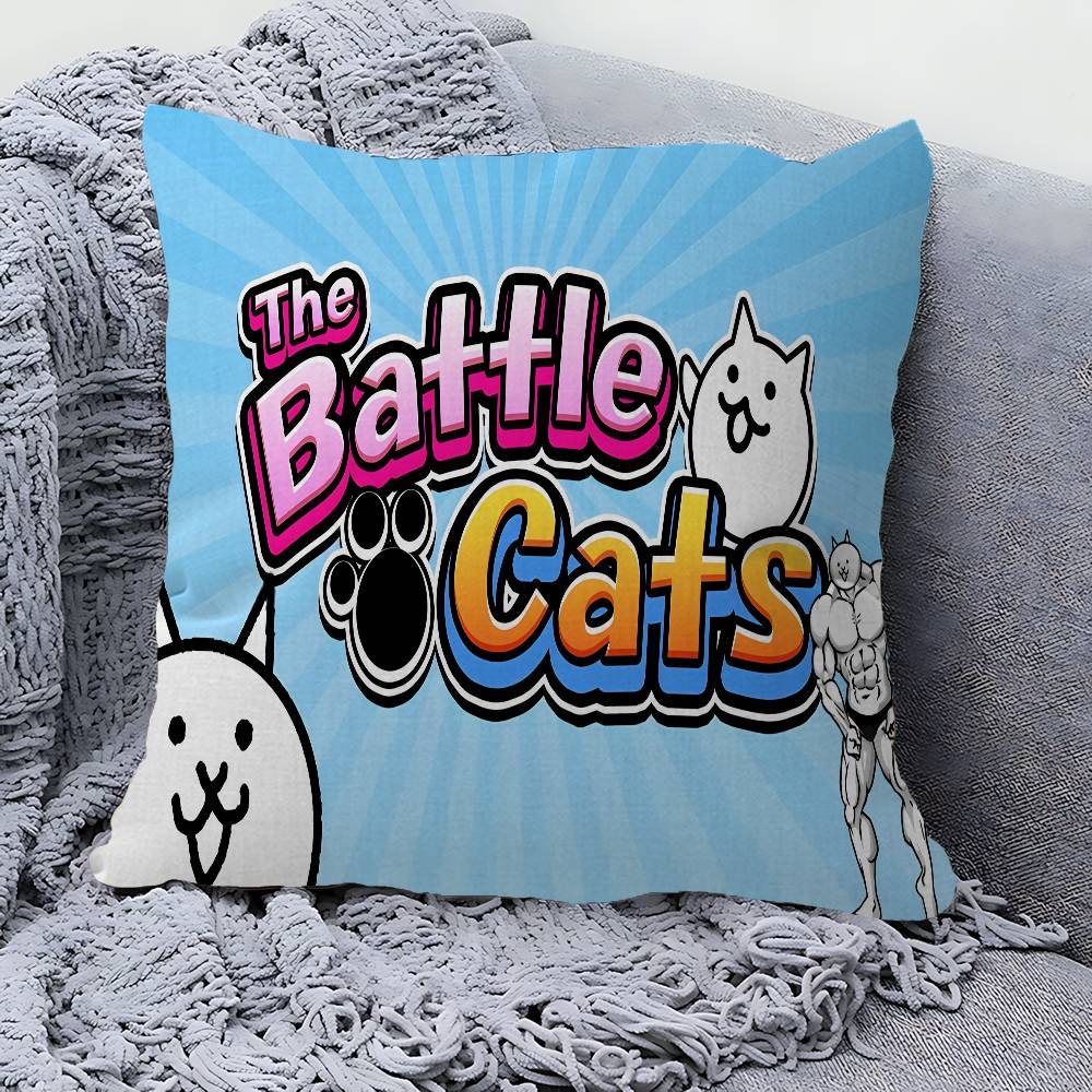 Battle Cats Anime Lucky Dragon pillow cover sofa cushion cover home room decoration children gift