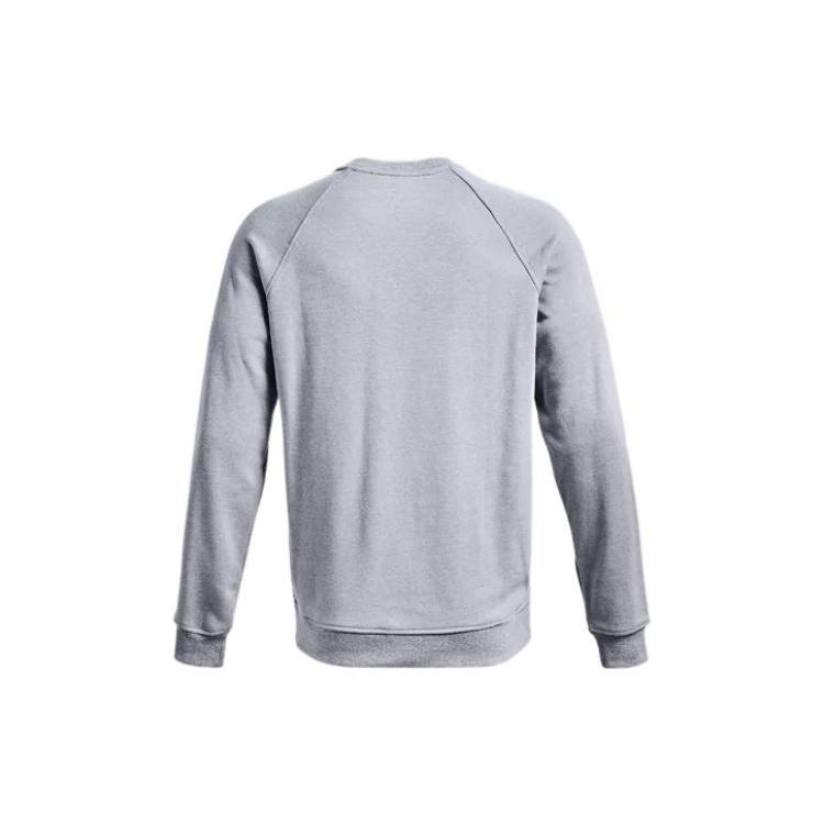 Under Armour Sweatshirts Men's Gray Crew Neck Moderate Regular 1373837-035