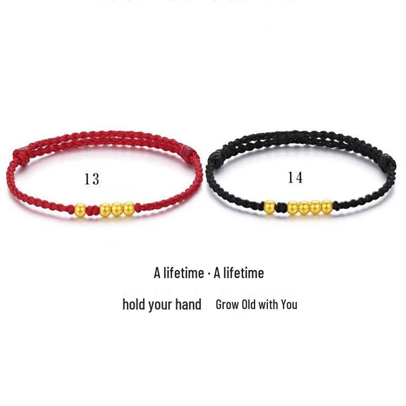 Women s 999 Pure Gold Zodiac Bracelet - Lifetime Luck  Birthday/Valentine s Gift Single Bracelet