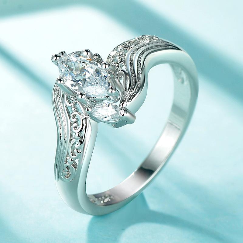 Vintage Pattern Horse Eye Zircon Ring, Ring, Ring Direct Batch