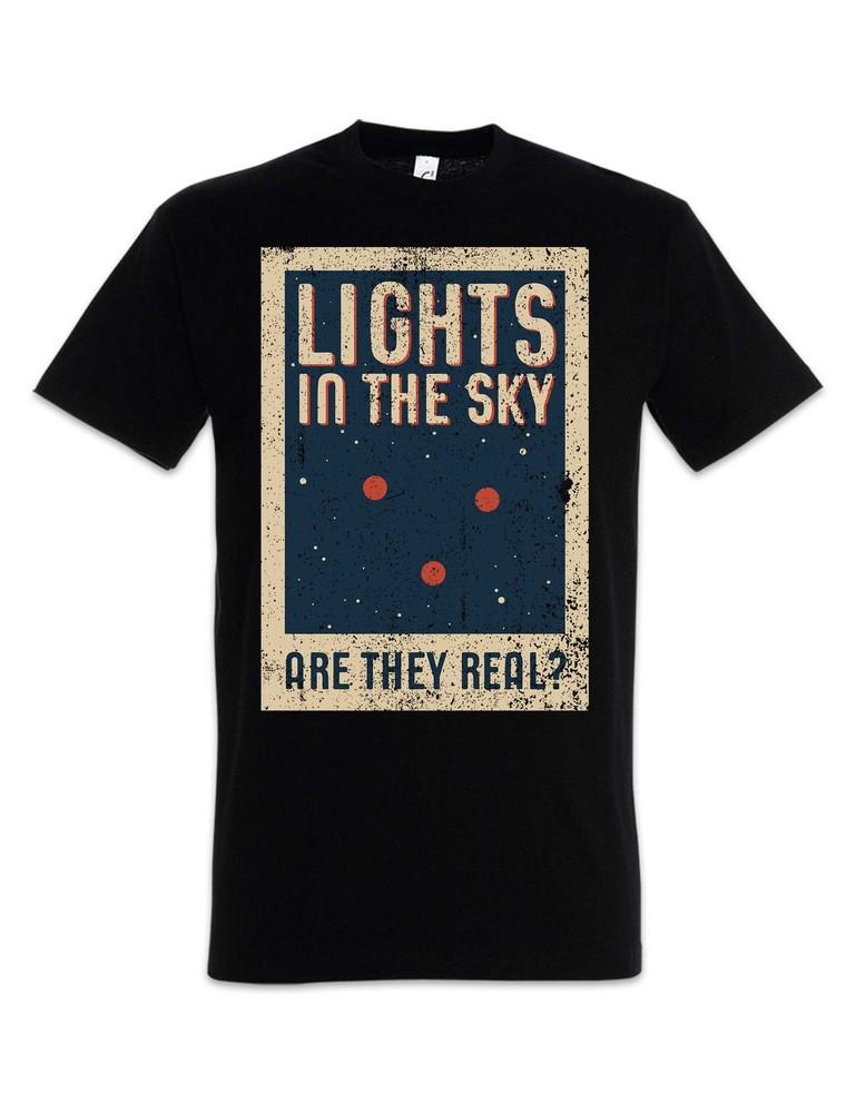 

Lights In The Sky T-Shirt Geek Nerd Astronaut Planets Space Astronomer Astronomy L