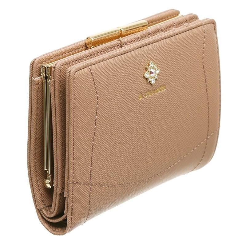 [ONLYOU] Andschouette Chouette Metallbeschläge Beutel Kappe Faltbrieftasche Brieftasche Bifold Bifold Bijou Damen Erwachsene Mädchen Modisch Niedlich Samantha Geschenk
