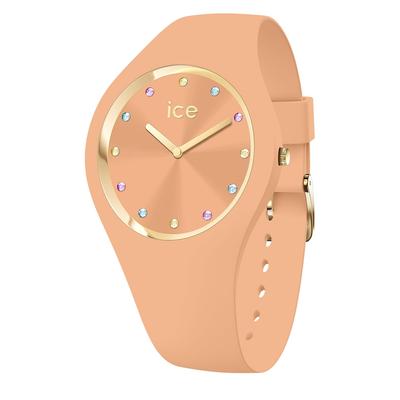 ICE WATCH ICE cosmos Hodinky se silikonovým gumovým řemínkem Oficiální dovoz Dámské (Meruňka) -