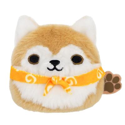 Sanei Boeki Dango Friends "Inu Dango" Akita Size: Approx. W7.5 X D6 X H7cm Plush Toy