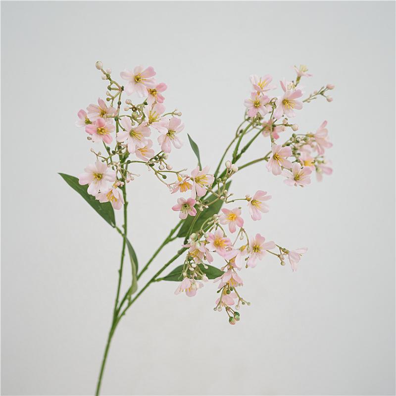 Small Fresh Simulated Flower Single Branch Ruixiang Flower Home Table Flower Decoration Bride Holding Bouquet with Flower