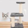 Sisal Rope Cat Climbing Frame 3-Layers Pet Furniture Board Scratchers Pet  For Kitten