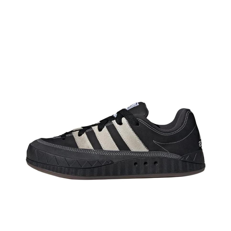 Adidas Originals Adimatic Módní Všestranné Protiskluzové Nízké Skate Boty Unisex Tenisky Černé ID3938