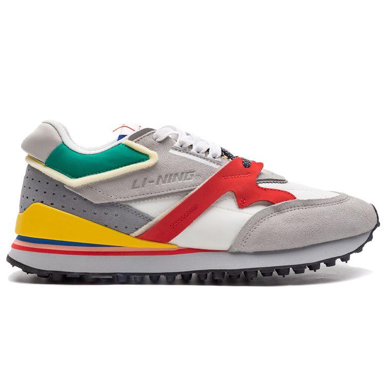 Li-Ning 001 Moment White Red Women Sneakers AGCP382-1