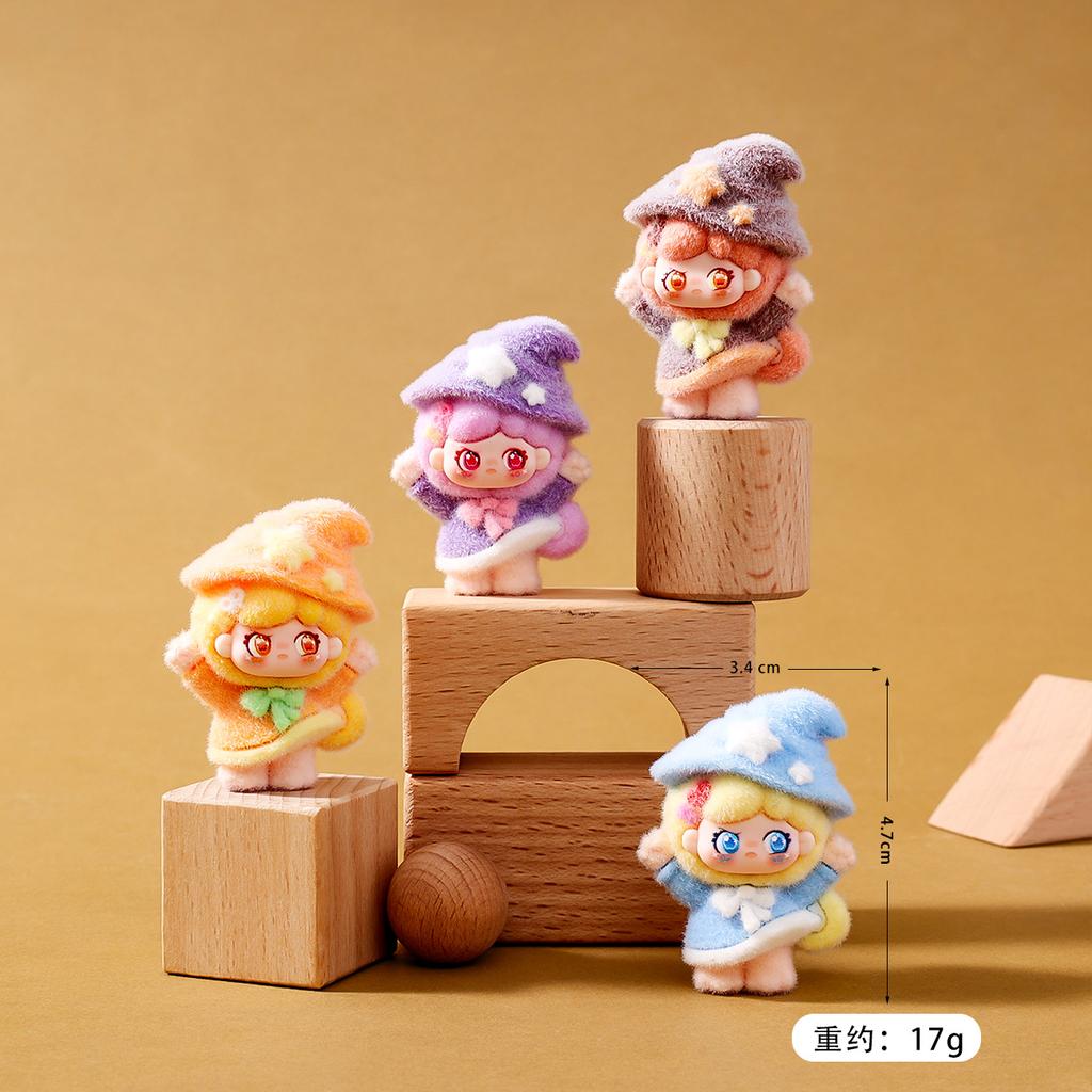 9pcs/Set Cute Dance Girl Figure Toy Mini Figurine Desktop Decoration Model Ornaments Toys Boys Girls Christmas Gifts
