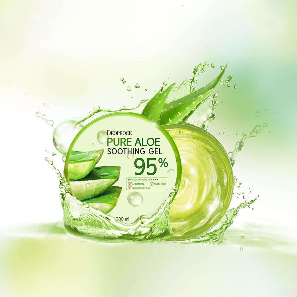 [DEOPROCE] Pure Aloe Soothing Gel 300ml