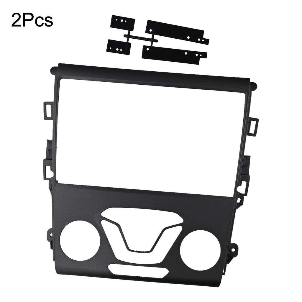 2 Din Car Stereo Radio Fascia Frame for Ford Fusion for Mondeo 1318 High Universality Fitment Not Required Easy Installation
