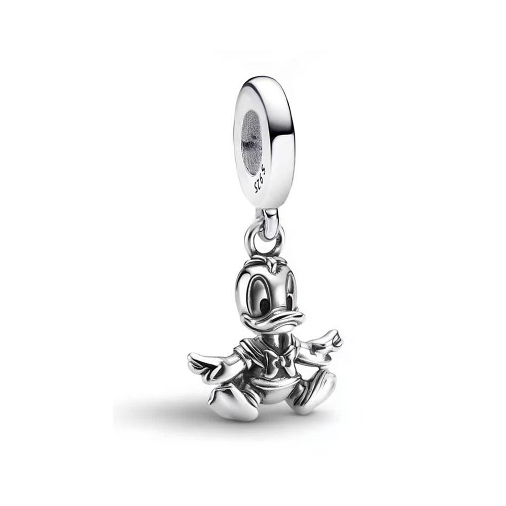 

Fashionable 925 Silver Cartoon Beads Compatible with European Bracelet Koala Rabbit Mouse Princess Anime Beads DIY Jewelry Gift