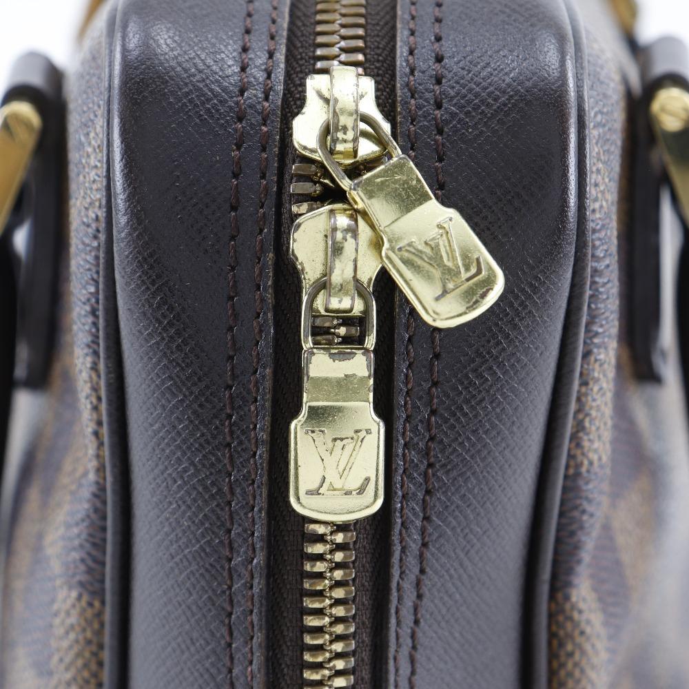 Louis Vuitton Triana Handtasche N51155 Braunes Damier-Canvas Damen Gebraucht