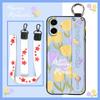 Shockproof Fashion Design Phone Case For Samsung Galaxy A06/SM-A065F/M Back Cover Durable Wristband Ring Wrist Strap