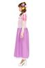 Party City Simli Prenses Cosplay Lavanta Prenses Mor Kadın