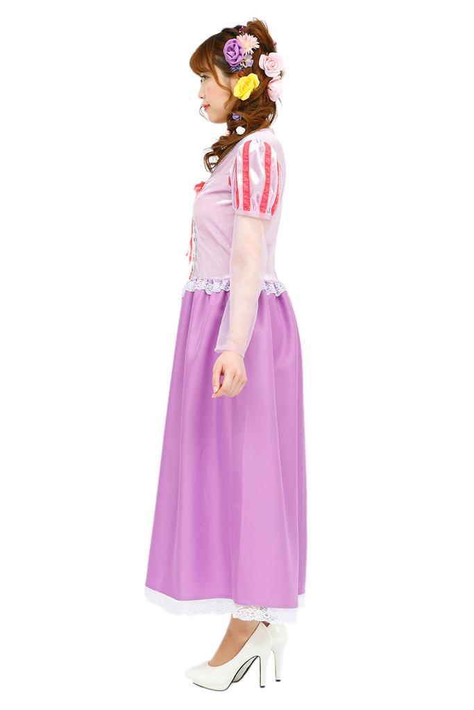 Party City Simli Prenses Cosplay Lavanta Prenses Mor Kadın
