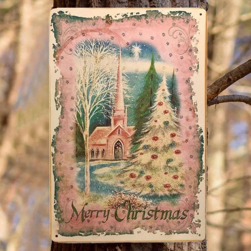 Retro Metal Paintings, Furniture, Living Room Decoration 20x30cm