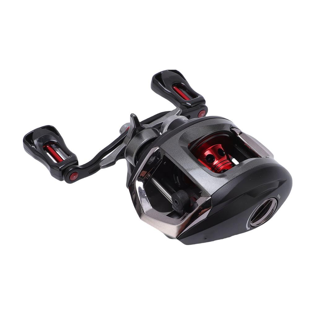 Outdoor Baitcasting Reel Double Double Brake Right Hand Fishing Reel for Freshwater Saltwater 8KG Force 6.3:1 Gear Ratio