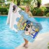 Shin-chan Japanese Animation Beach Towel Quick-drying Suitable for Beach Gym Yoga Pool Summer Funny Gift for Friends And Family