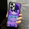 O-Omori Cartoon Game Plating Phone Case For Xiaomi Redmi Note 14 15 Pro Plus 13 12 11 11S 11T 10 9S 9 5G Anti-Fall Airabag Cover