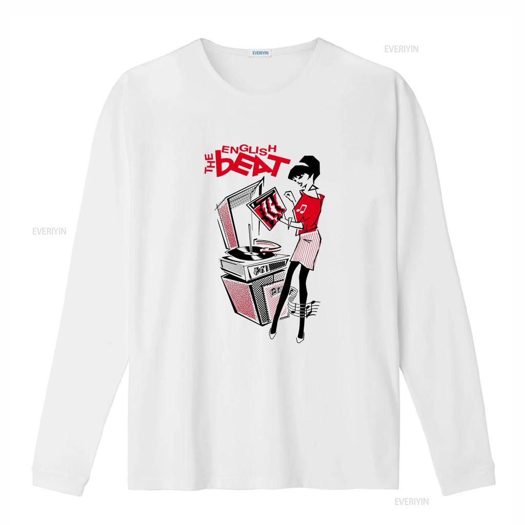 The English Beat Rude Girl 2 Tone Ska Cool T Shirt for Music Lovers P69 vintage Washed Soft Top For Everyday Wear graphic