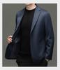 Costum Business Casual Premium pentru Bărbați din Lână, Cașmir și Mătase pentru Toamnă/Iarnă