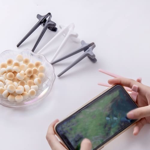 Cluoling Gamer Finger Chopsticks, Gaming Finger Sleeves, Gaming Chopsticks, Finger Tongs, Creative Gamer Accessories, Kitchen Accessories, Snack Tongs