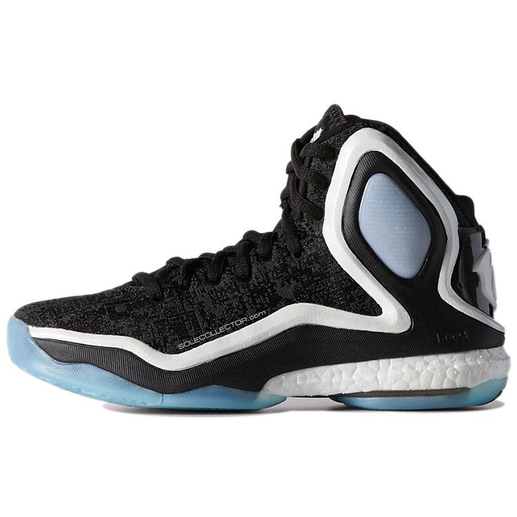 adidas D Rose 5 Boost  Black White Blue  Men s C76546 EU 39⅓