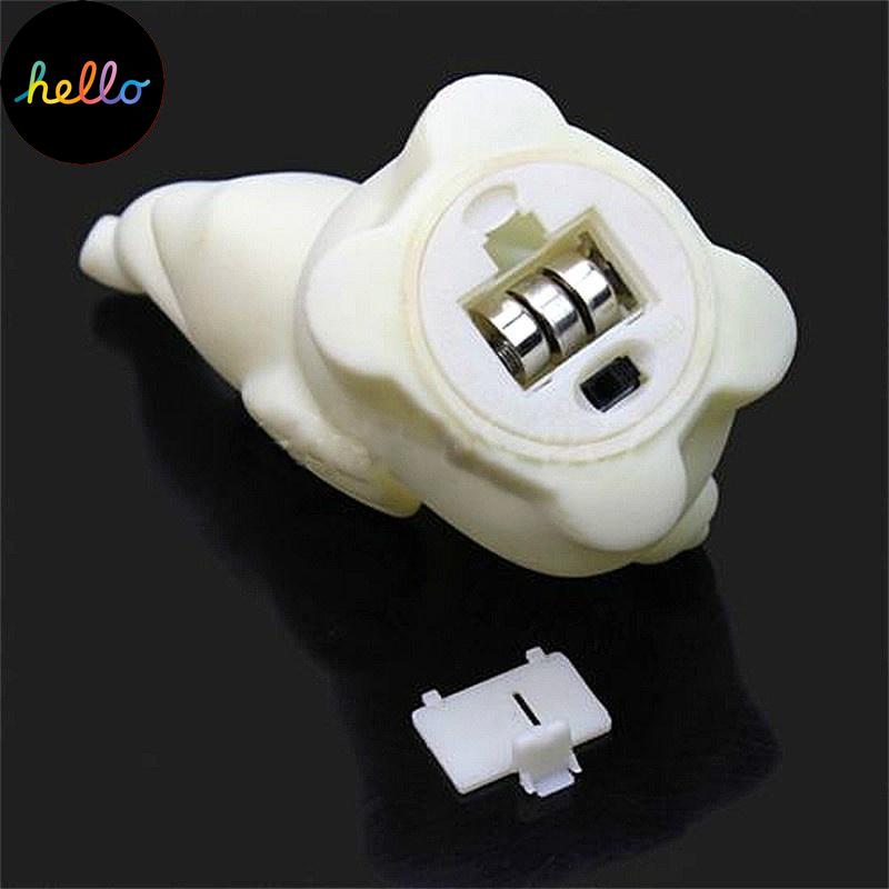 7 barev měnící LED noční lampa slon s baterií Party dekorace Panenky Nightlight Baby