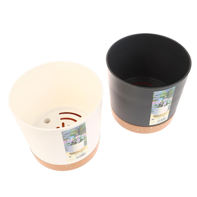 Sukkulenten Pflanztopf Rund Doppelschichtig Grün Pflanze Blumentopf Sukkulenten Kleiner Blumentopf Für Kaktus Mit Abzugsloch Töpfe