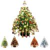 DIY Beaded Christmas Tree Kit, Handmade Mini Desk Xmas Bead Art Create Your Own Sparkling Holiday Decor 3D Crystal Christmas Kit