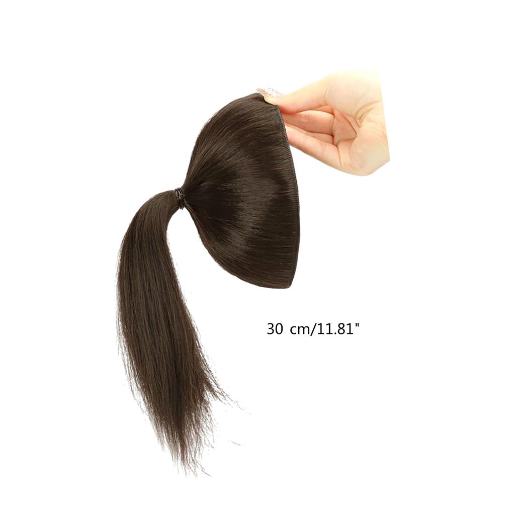 Instantly Thicken Hair Back of Head Hair Bun Extension for Thinning Hair for Anyone Seeking Immediate Results Woman