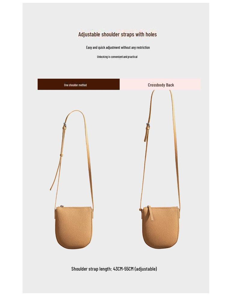 Guangzhou Women's Genuine Leather Casual Shoulder Messenger Bag